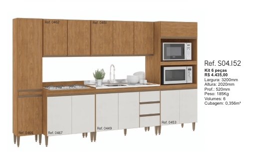 Sabrina | Cozinha Modulada | Soluzione 0126