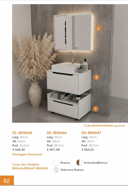 Espelheira | BN3648 | Tecnomobili 0226