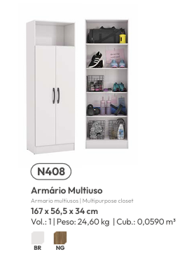 Armário Multiuso | N408 | Kappesberg 0226